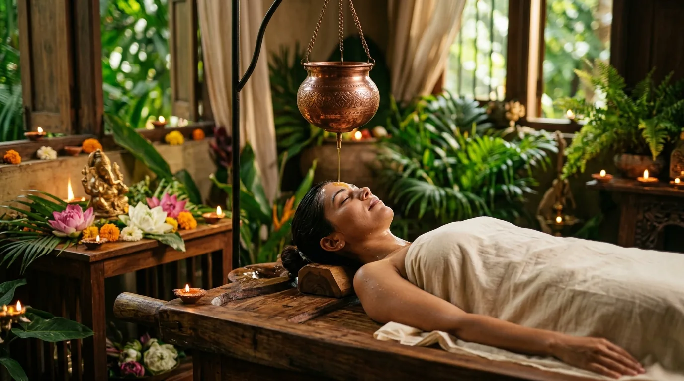 Shirodhara Ayurvedic Treatment at Kaivalya Clinic Pune