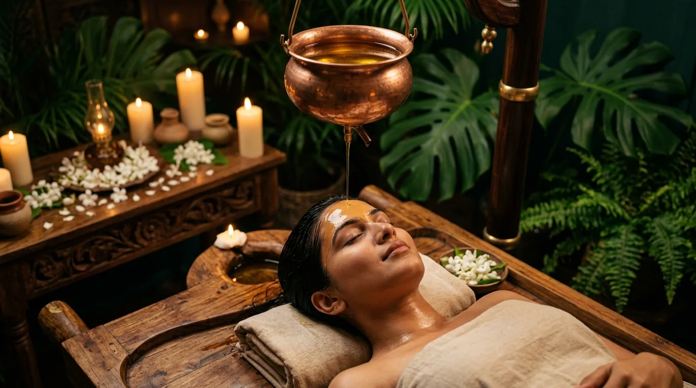 Shirodhara Therapy at Kaivalya Clinic